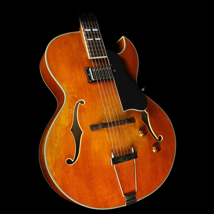 Used Eastman T49/v Archtop Electric Guitar Antique Amber