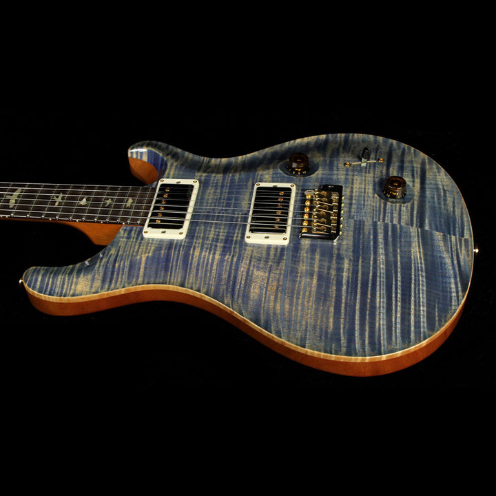 Used Paul Reed Smith PRS Custom 22 10 Top Electric Guitar Faded Blue Jean