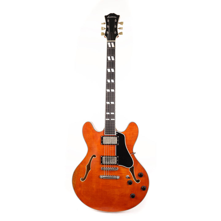Eastman T59/v Thinline Archtop Antique Amber