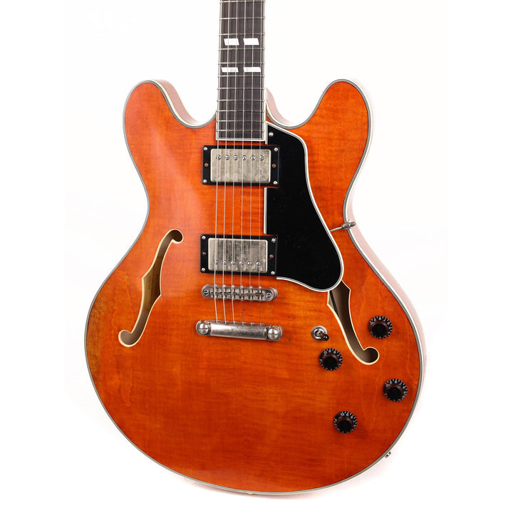 Eastman T59/v Thinline Archtop Antique Amber