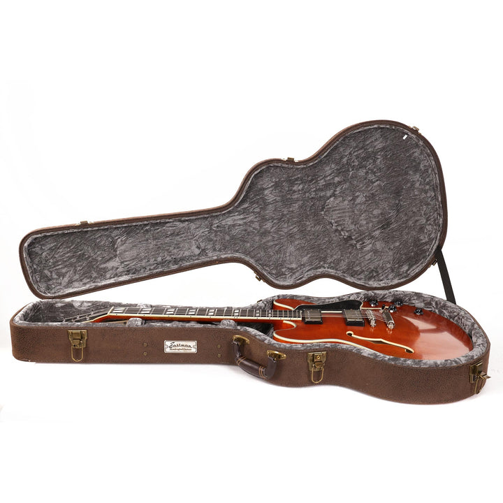 Eastman T59/v Thinline Archtop Antique Amber