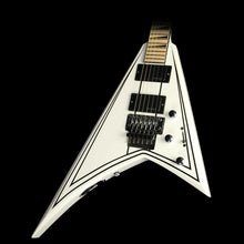 Jackson X Series Rhoads RRX24M Snow White with Black Pinstripes
