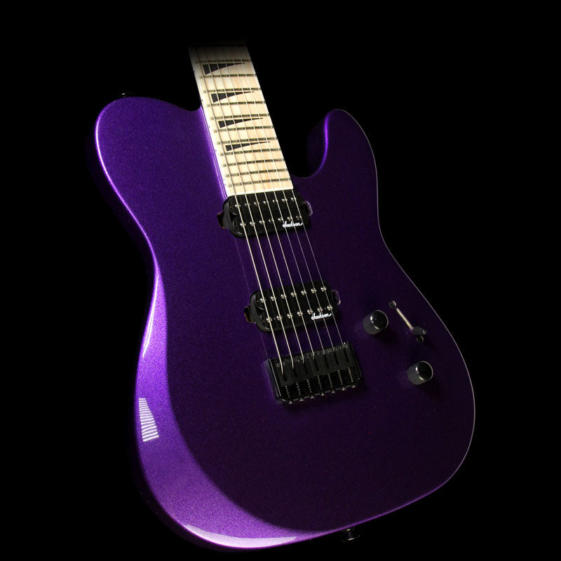 Used Jackson X Series TY2-7 HT Telly Electric Guitar Pavo Purple