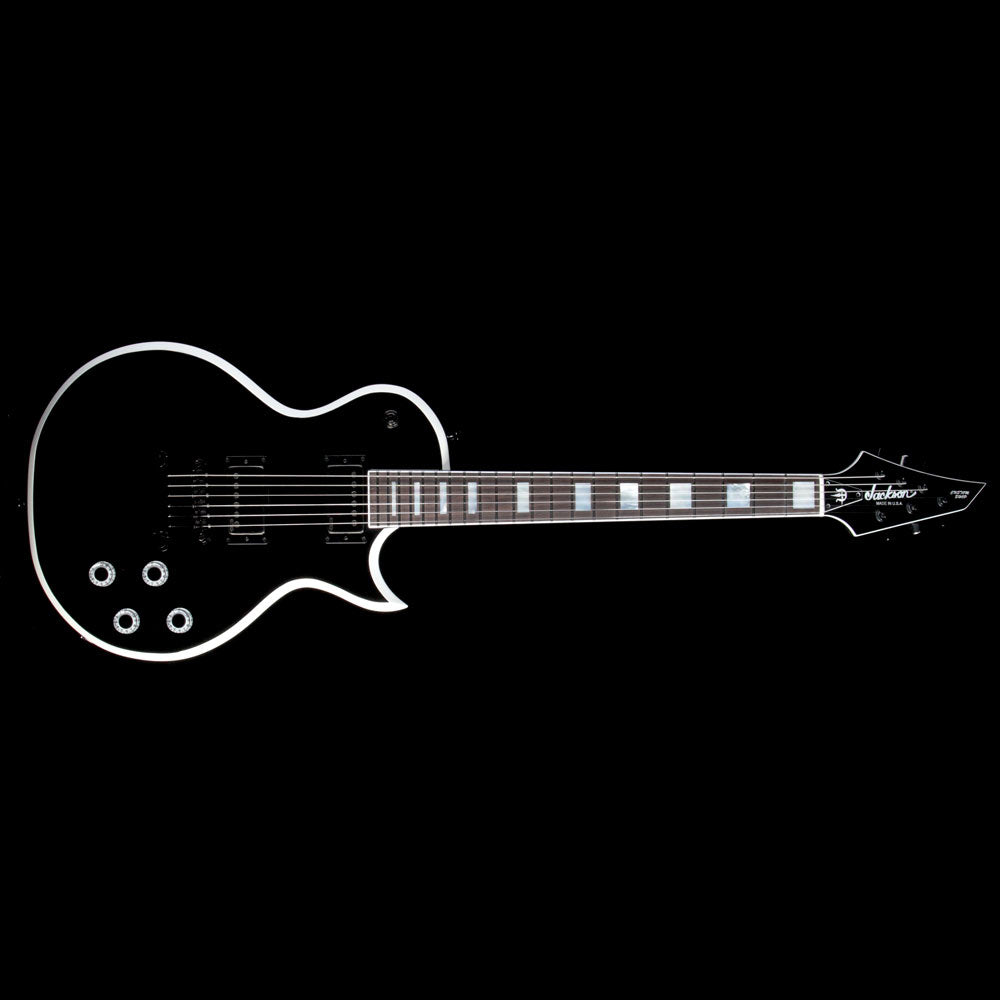 Jackson USA Signature Marty Friedman MF-1  Black / White Bevel — 2