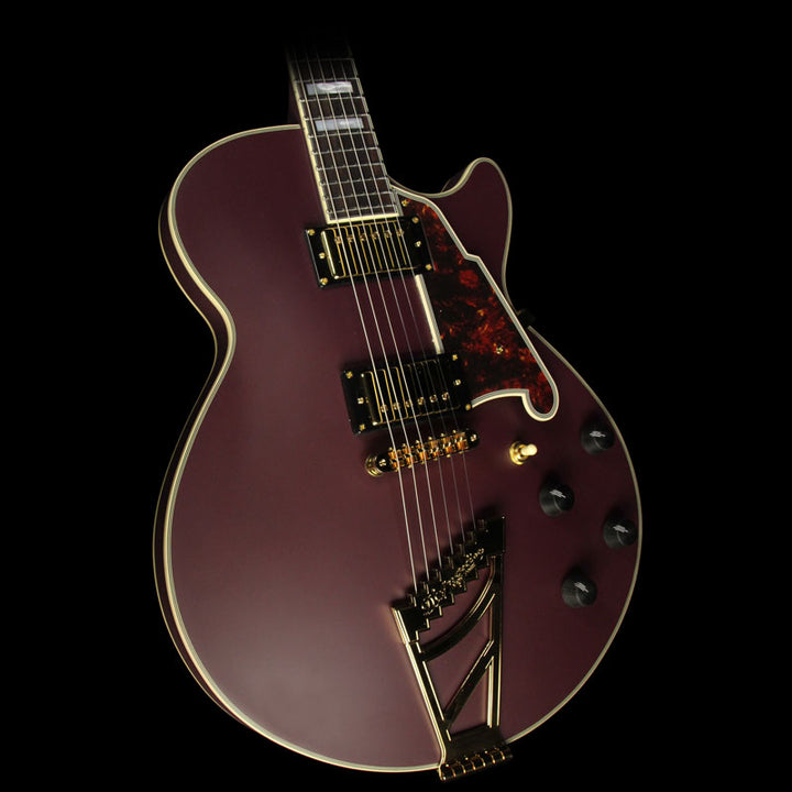 Used D'Angelico Prototype Deluxe SS Electric Guitar Matte Plum