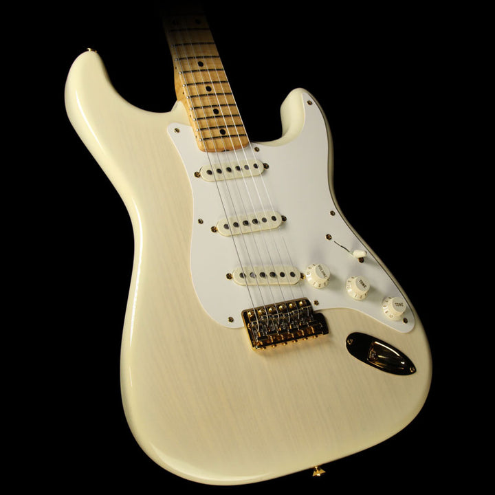 Used 2006 Fender Custom Shop Masterbuilt John Cruz '57 Stratocaster NOS Electric Guitar White Blonde