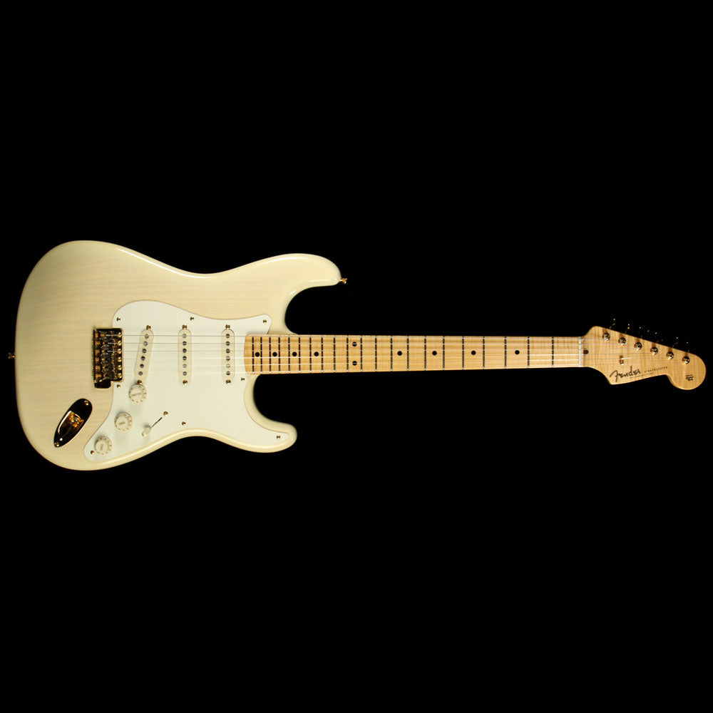 Used 2006 Fender Custom Shop Masterbuilt John Cruz '57 Stratocaster NOS Electric Guitar White Blonde — 2