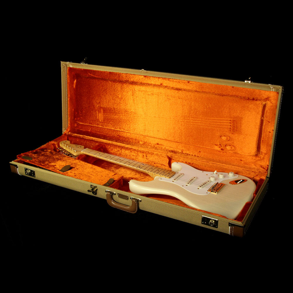 Used 2006 Fender Custom Shop Masterbuilt John Cruz '57 Stratocaster NOS Electric Guitar White Blonde — 6