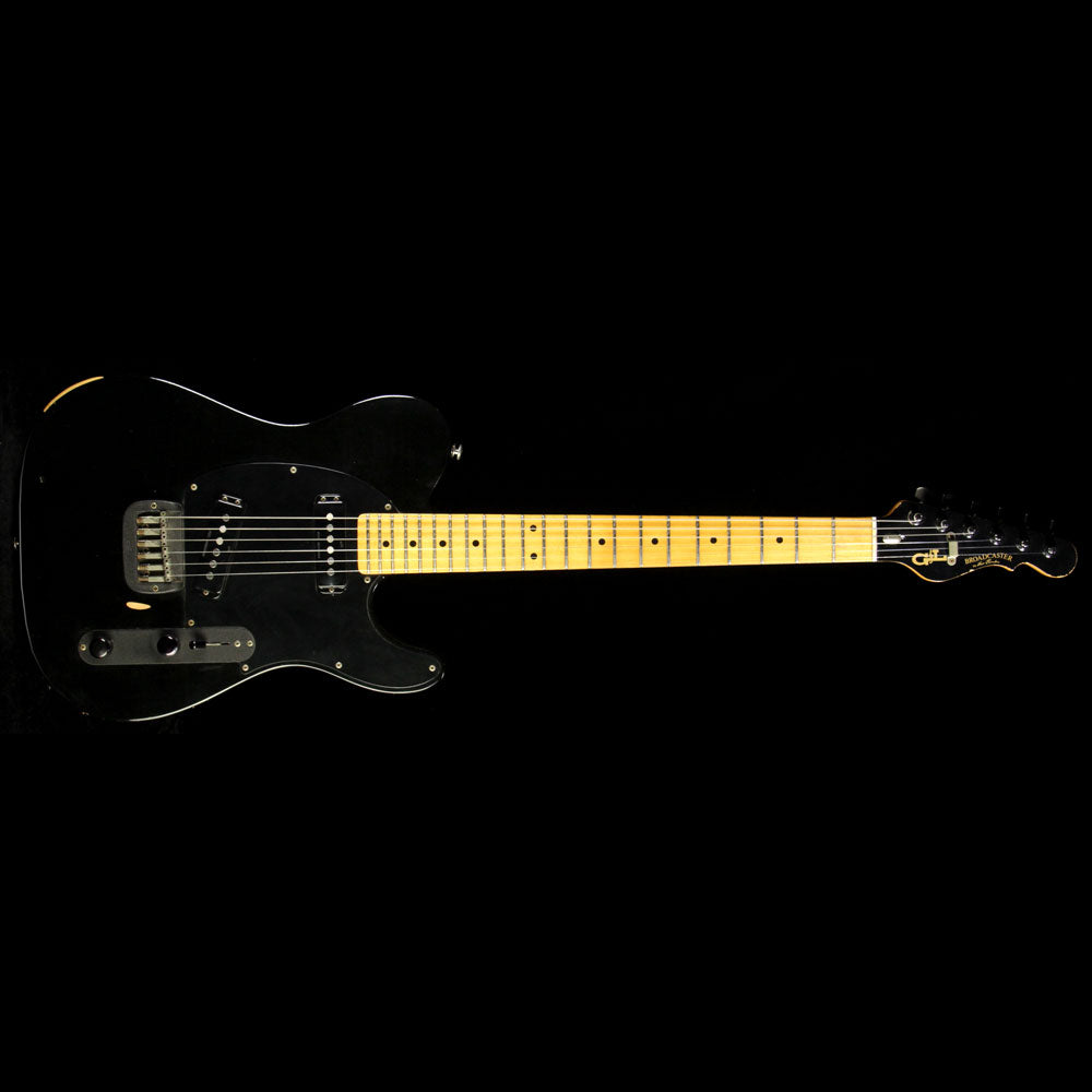Used 1985 G&L Broadcaster Electric Guitar Black — 2