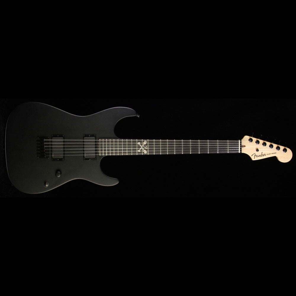 Used 2005 Fender Custom Shop Flathead Showmaster Electric Guitar Matte Black — 2