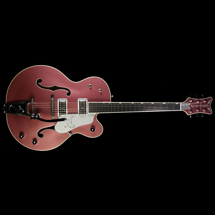 Used 2015 Gretsch G6136T-LTD15 Falcon Limited Edition Electric Guitar Rose Metallic