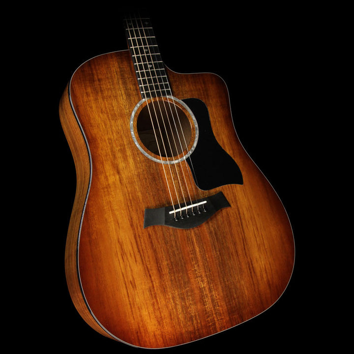 Taylor 220ce-K DLX Koa Dreadnought Acoustic Guitar Edgeburst