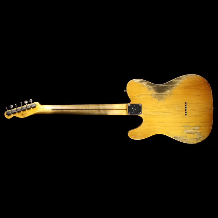 Fender Custom Shop Masterbuilt Dale Wilson '55 Blackguard Esquire Relic Electric Guitar Smoked Butterscotch Blonde