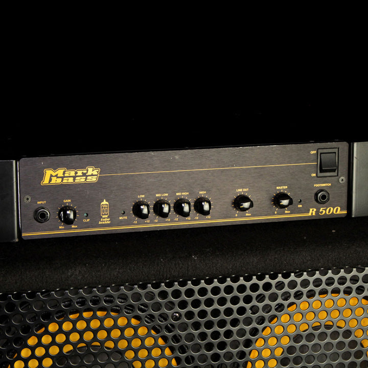 Used Markbass R500 500W Bass Amp Head and 104HR 4x10 Cabinet