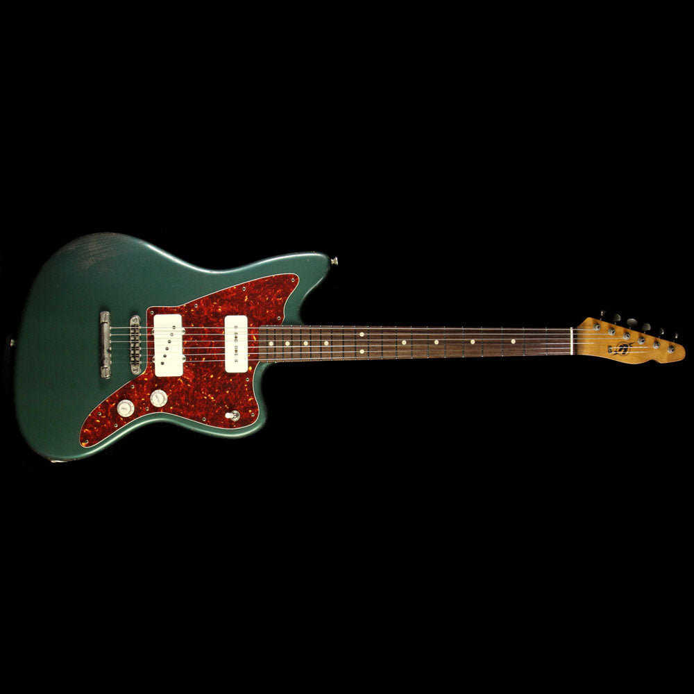 Rock N Roll Relics Jazz-90 Electric Guitar Sherwood Green — 2