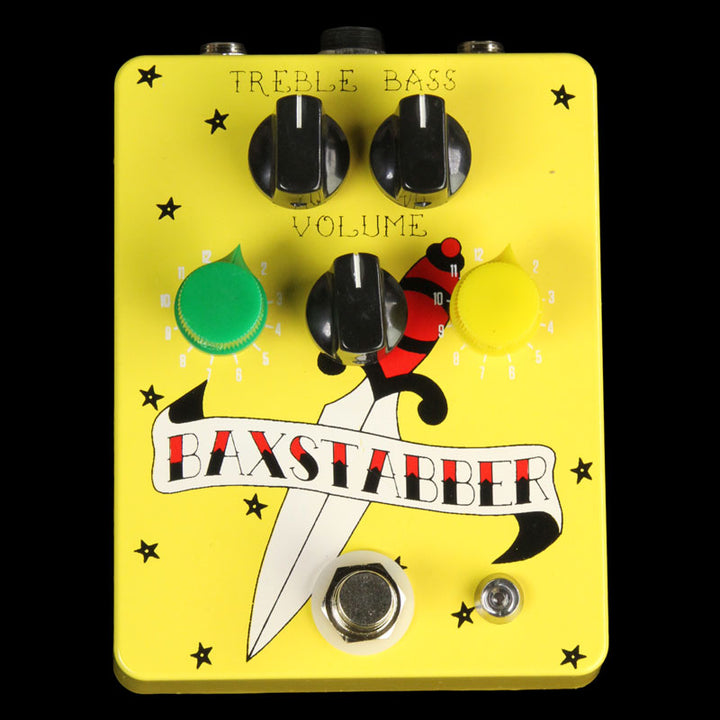 Fuzzrocious Baxstabber Pre-Amp & Tone Shaper Effects Pedal