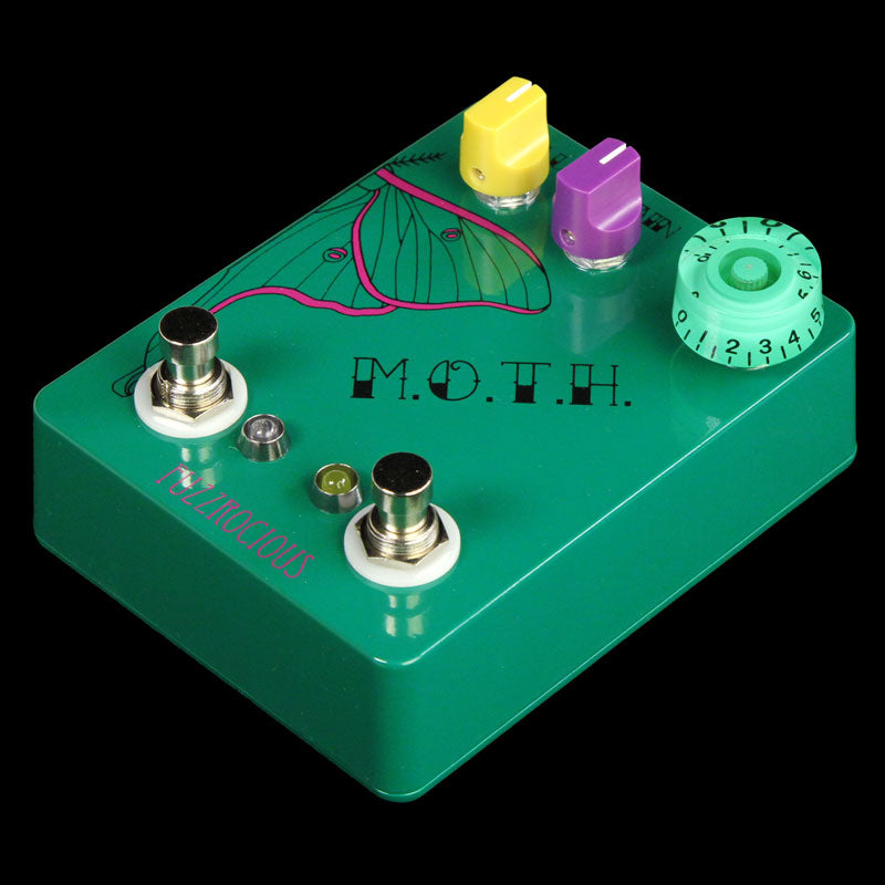 Fuzzrocious M.O.T.H. Fuzz Tremolo Effects Pedal | The Music Zoo
