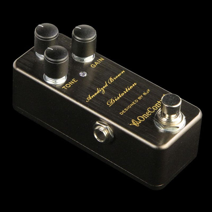 One Control BJF Series Anodized Brown Distortion Effect Pedal