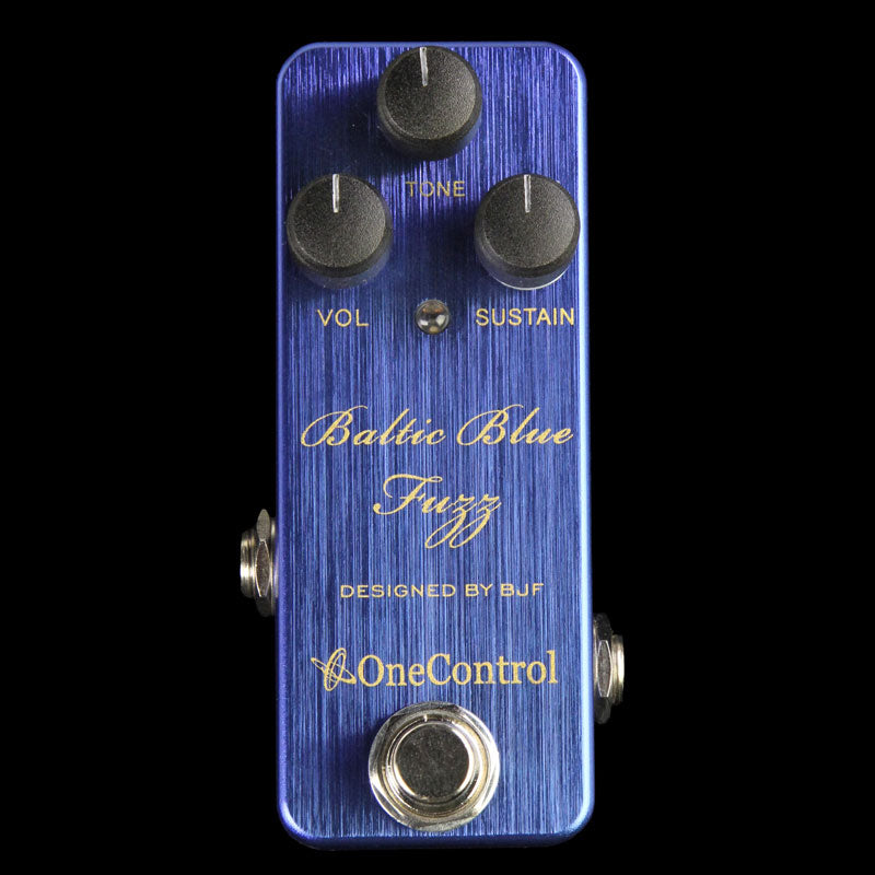 One Control BJF Series Baltic Blue Fuzz Effect Pedal | The