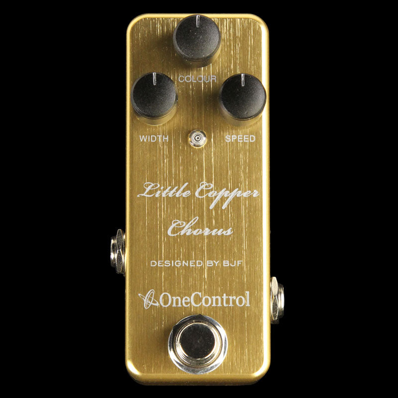 chorus pedal for metal One Control Little Copper Chorus Effect Pedal