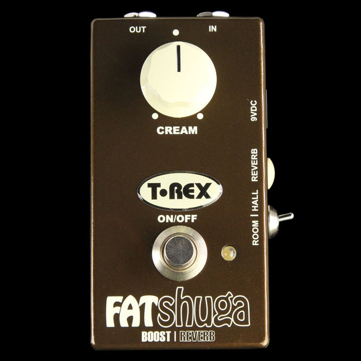 t rex reverb pedal T-Rex Fat Shuga Boost and Reverb Effect Pedal