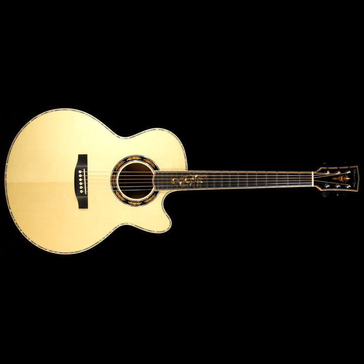 Used 2010 Magnum Opus MJ-310CK Mini Jumbo Acoustic Guitar Natural