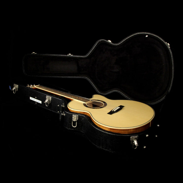 Used 2010 Magnum Opus MJ-310CK Mini Jumbo Acoustic Guitar Natural