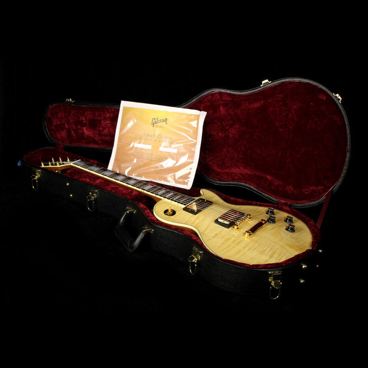 Used 2007 Gibson Custom Shop '68 Les Paul Custom Electric Guitar Antique Natural