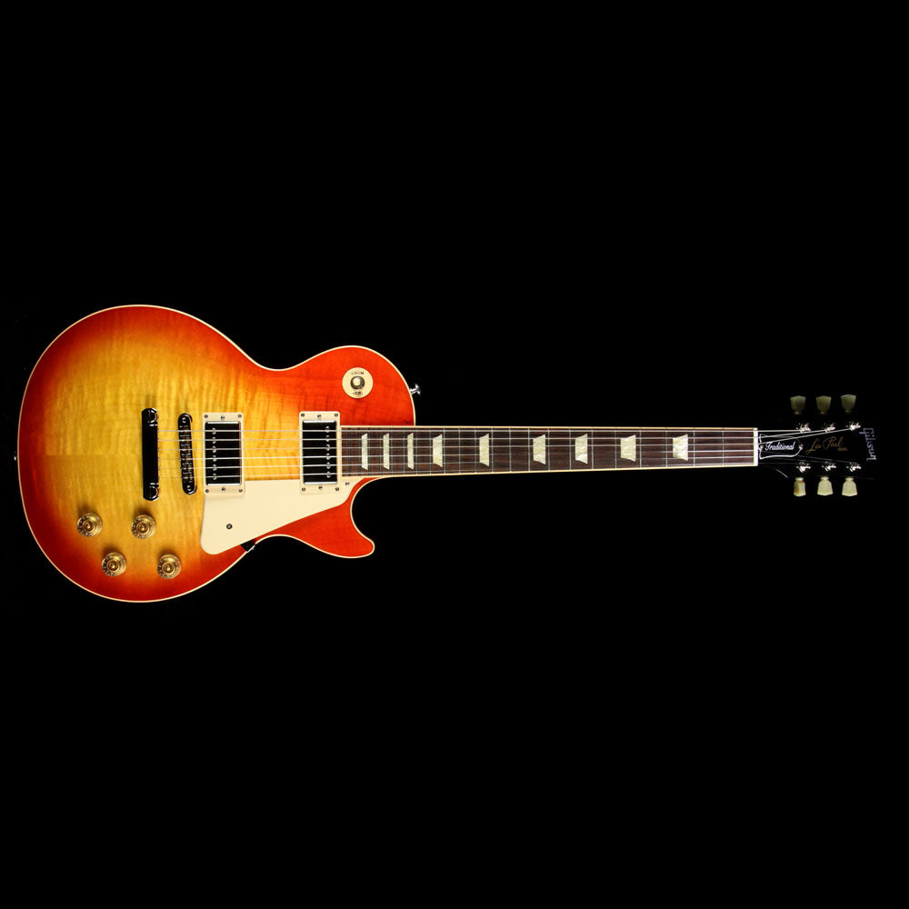Used 2016 Gibson Les Paul Traditional Electric Guitar Cherry Sunburst — 2