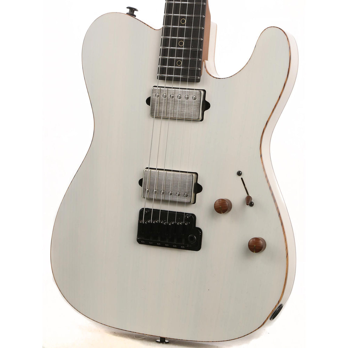 Suhr Classic T Zebrawood Trans White | The Music Zoo