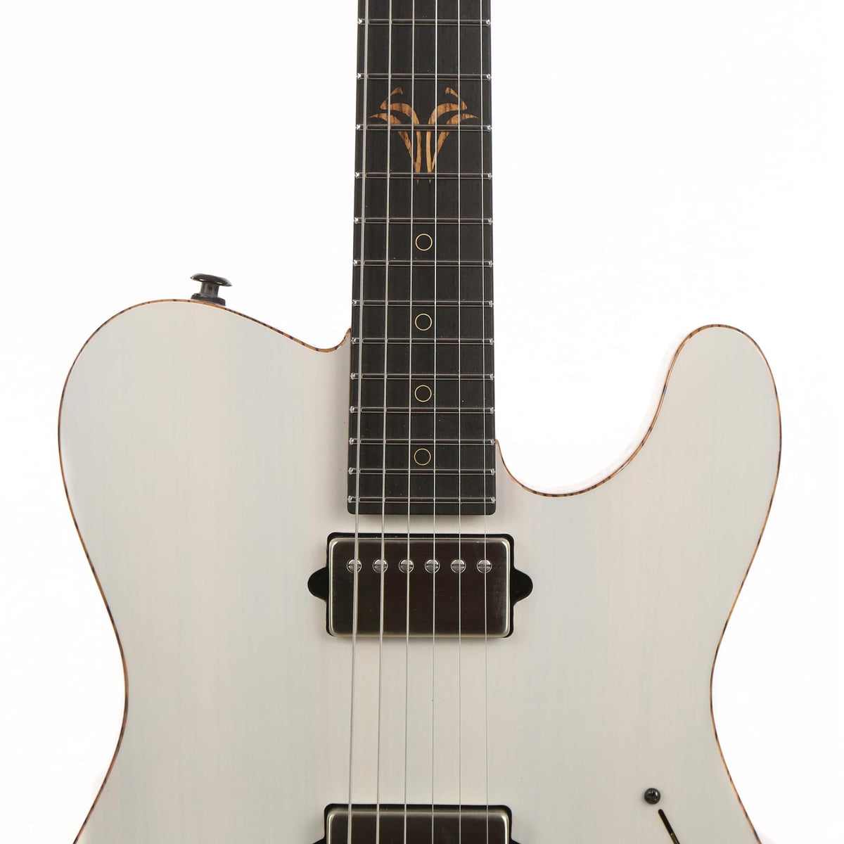Suhr Classic T Zebrawood Trans White — 7