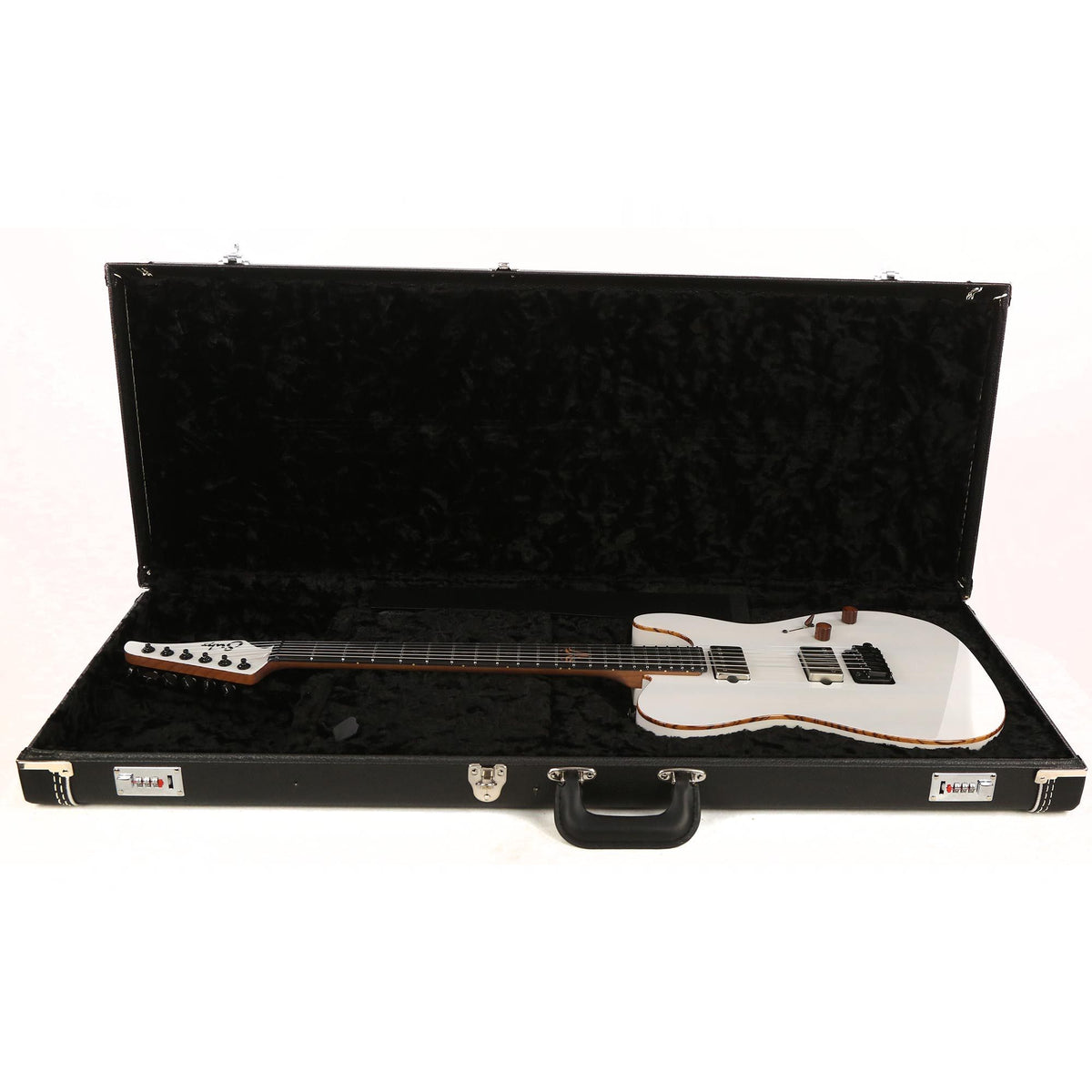 Suhr Classic T Zebrawood Trans White — 8