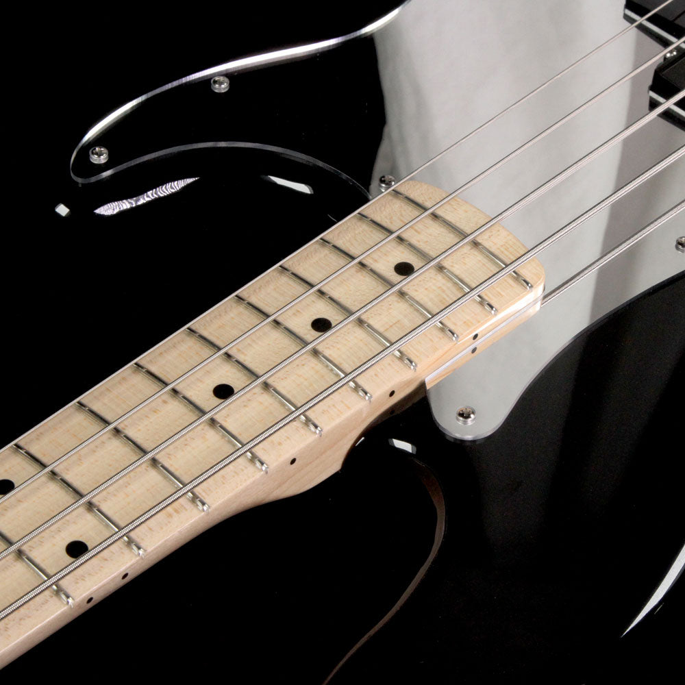 Fender Custom Shop 1970 Precision Bass Reissue NOS Electric Bass Guitar Black with Chrome Pickguard — 6