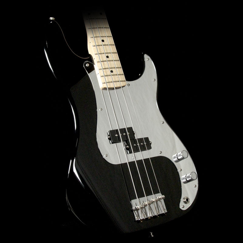 Fender Custom Shop 1970 Precision Bass Reissue NOS Electric Bass Guitar Black with Chrome Pickguard — 1