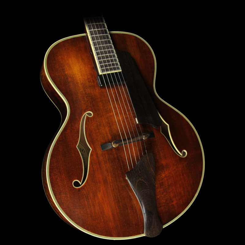Used 2004 Eastman AR805E Archtop Electric Guitar Varnish — 1