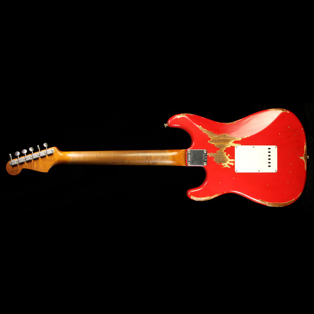 Fender Custom Shop '60s Roasted Mahogany Stratocaster Electric Guitar Dakota Red — 3