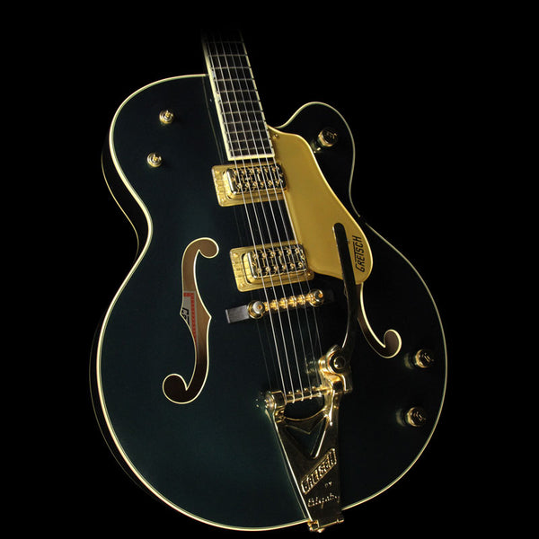 Used 2015 Gretsch G6196T-59GE Vintage Select 1959 Country Club Electric Guitar Cadillac Green