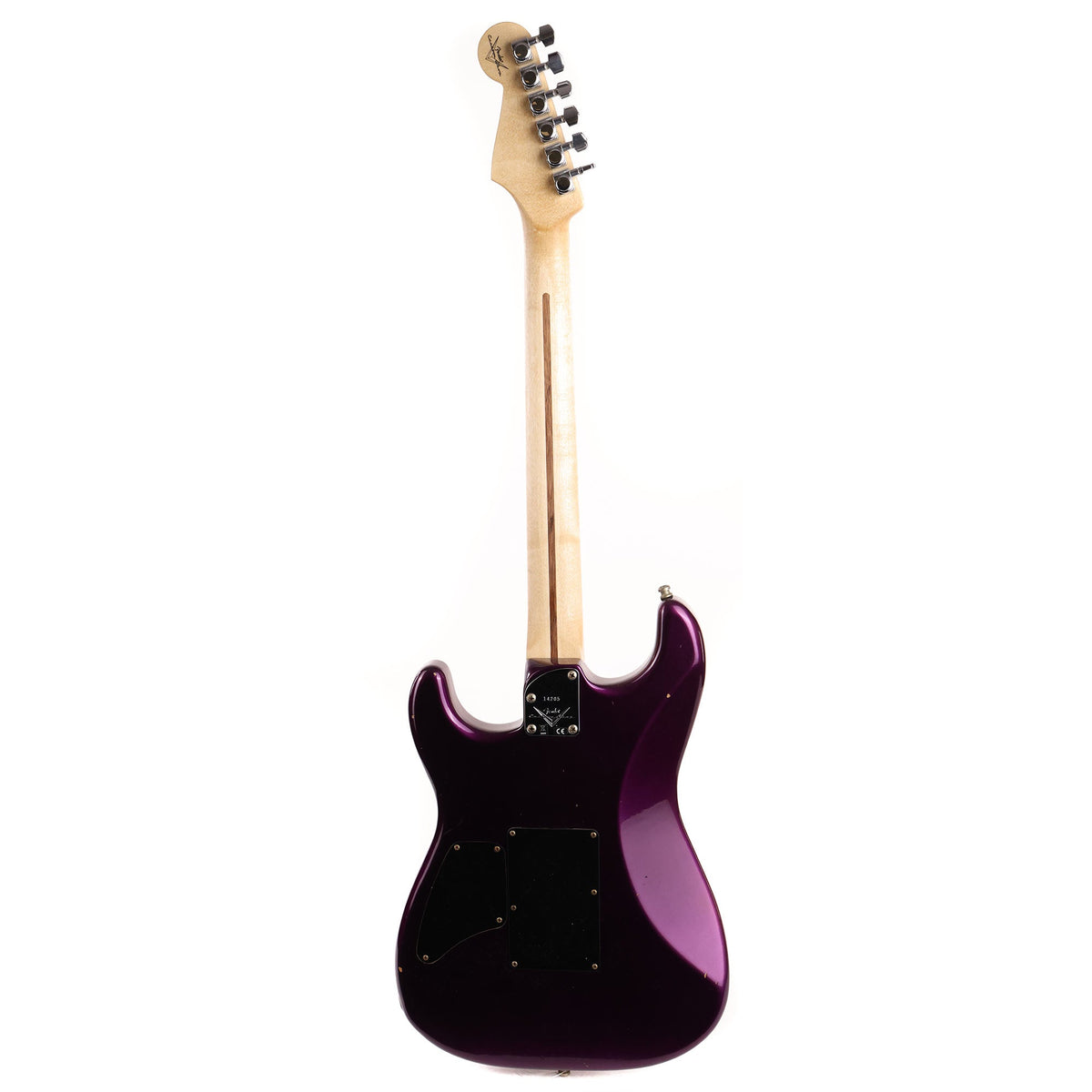 Fender Custom Shop Exclusive ZF Stratocaster Relic Purple Metallic — 3