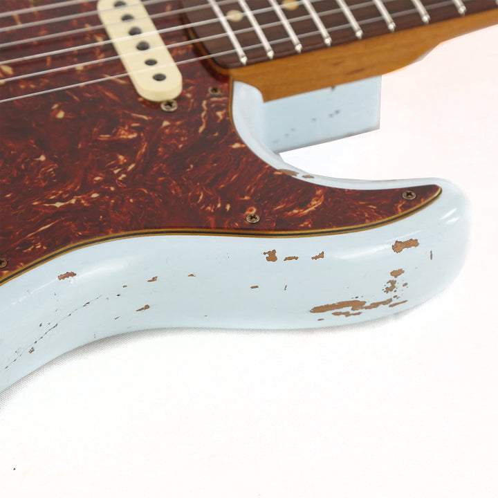 Fender Custom Shop '60s Stratocaster Heavy Relic Roasted Alder Sonic Blue