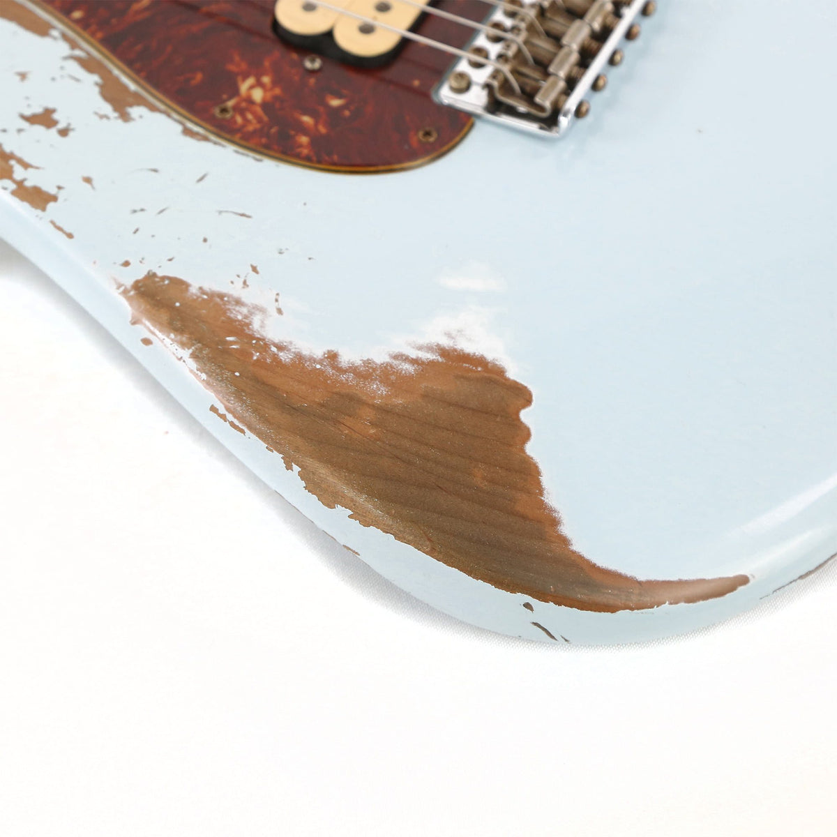 Fender Custom Shop '60s Stratocaster Heavy Relic Roasted Alder Sonic Blue — 9