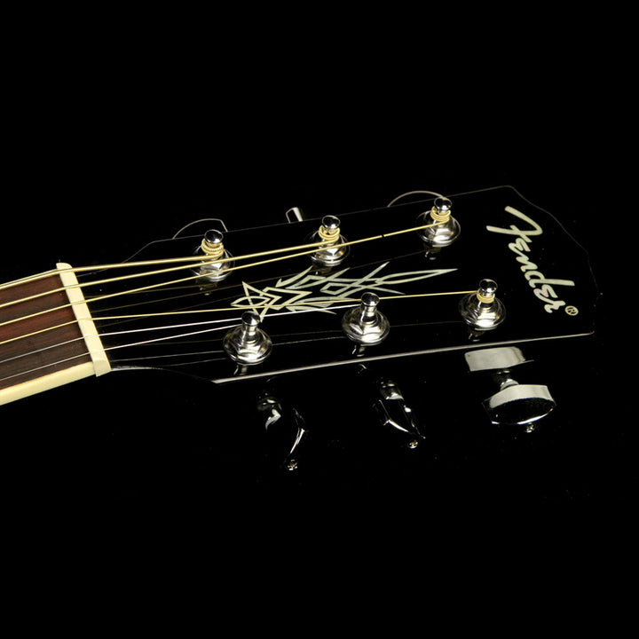 Used Fender T-Bucket 300CE Dreadnought Acoustic Guitar Transparent Black