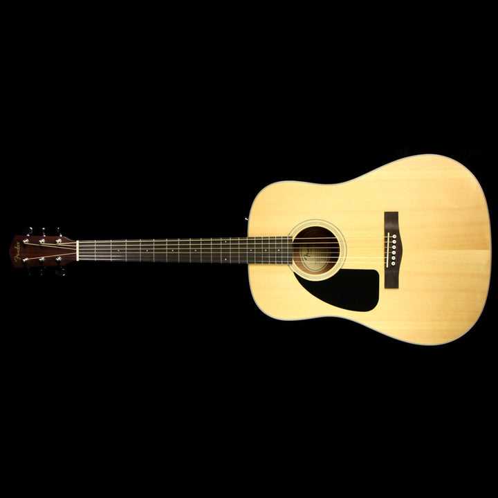 Used Fender CD-100 Left-Handed Acoustic Guitar Natural