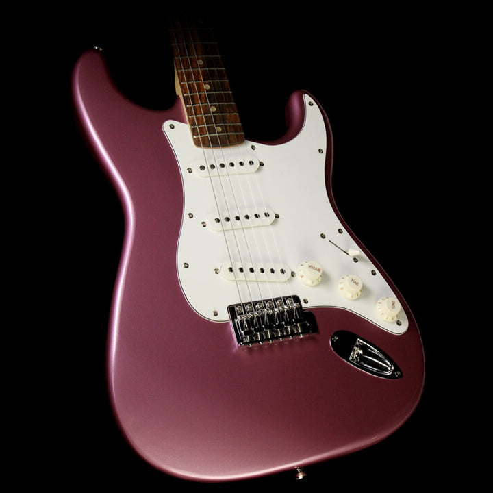 Used Squier By Fender Affinity Stratocaster Electric Guitar Burgundy Mist
