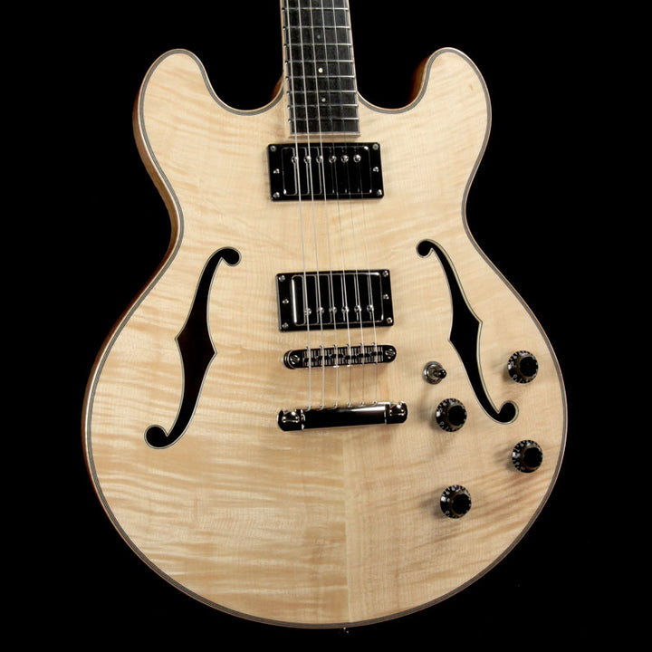 Eastman T185MX-BD Thinline Semi-Hollow Electric Guitar Blonde