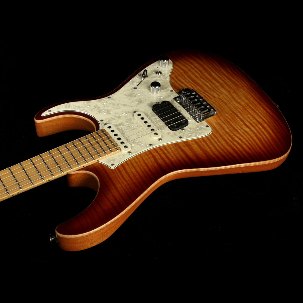 Used 2016 Tom Anderson Guitarworks Guardian Angel Electric Guitar Natural Orange Burst Satin — 6