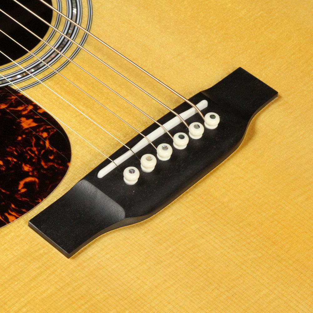 Martin D-45 Dreadnought Left-Handed Acoustic Guitar 2018 Natural — 5