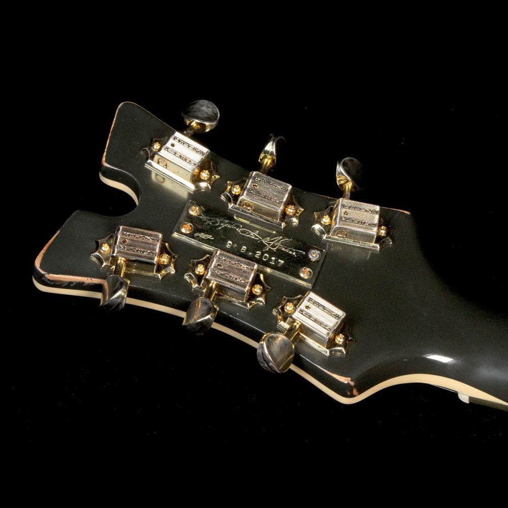 McSwain Military Brass SM-1 Electric Guitar Olive Drab — 5