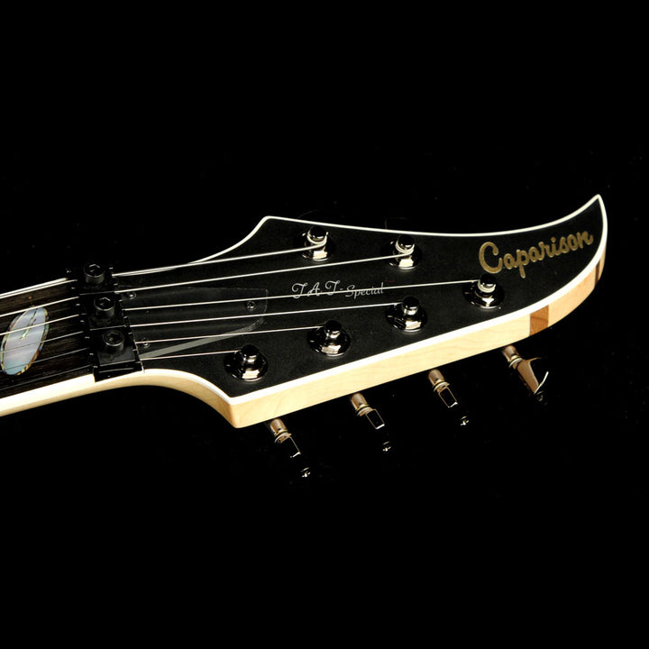 Used Caparison TAT Special FM Electric Guitar Trans Black Stain Matte