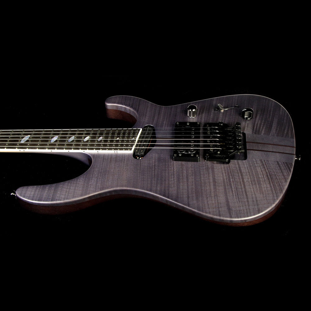 Used Caparison TAT Special FM Electric Guitar Trans Black Stain Matte — 5