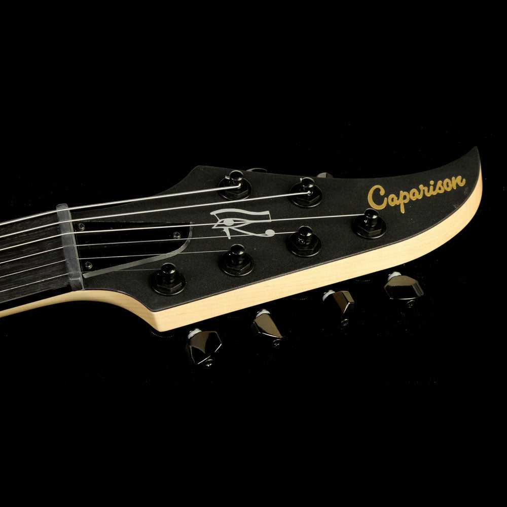 Used Caparison Horus FX-AM Electric Guitar Charcoal Black — 4
